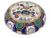 RUSSIAN SILVER CLOISONNE ENAMEL PILL BOX PIC-0