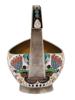 RUSSIAN GILT SILVER CLOISONNE ENAMEL KOVSH PIC-4