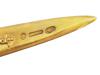 RUSSIAN GILT SILVER GUILLOCHE ENAMEL LETTER OPENER PIC-8