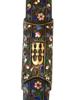 RUSSIAN JUDAICA SILVER CLOISONNE ENAMEL MEZUZAH PIC-5