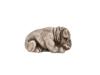 RUSSIAN SILVER RUBY FIGURINE OF A BULLDOG PIC-3