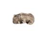 RUSSIAN SILVER RUBY FIGURINE OF A BULLDOG PIC-5