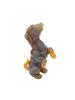 RUSSIAN CARVED AGATE RUBY FIGURE OF A DOG PIC-0