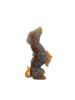 RUSSIAN CARVED AGATE RUBY FIGURE OF A DOG PIC-1