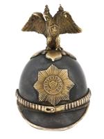 RUSSIAN SILVER IMPERIAL GUARD HELMET STIRRUP CUP