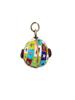 RUSSIAN GILT SILVER ENAMEL GEMSTONE EASTER EGG PENDANT PIC-1