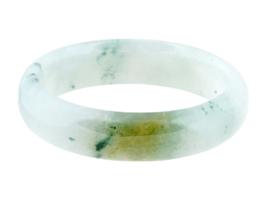 VINTAGE CHINESE UNTREATED BANGLE JADE BRACELET