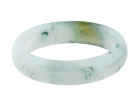 VINTAGE CHINESE UNTREATED BANGLE JADE BRACELET