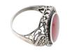 VINTAGE STERLING SILVER GEMSTONE STATEMENT RINGS PIC-4