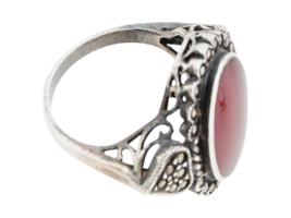 VINTAGE STERLING SILVER GEMSTONE STATEMENT RINGS