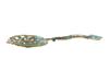 ANTIQUE FRENCH CLOICONNE ENAMEL BON BON SPOON PIC-2