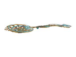 ANTIQUE FRENCH CLOICONNE ENAMEL BON BON SPOON