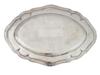 ANTIQUE IRISH GEORGE III ST SILVER PLATTER TRAY 18TH C PIC-2