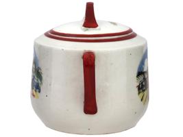 RUSSIAN SOVIET DULEVO PORCELAIN FACTORY SUGAR BOWL