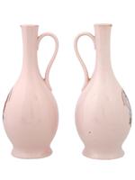 2 RUSSIAN SOVIET DMITROV PORCELAIN FACTORY JUGS