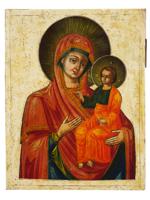 18TH CEN RUSSIAN MOTHER OF GOD OF SMOLENSK ICON