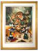 JUDAICA SURREALIST SERIGRAPH BY ISRAEL RUBINSTEIN PIC-0