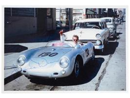 COLOR SILVER PRINT PHOTO OF ACTOR JAMES DEAN SIGNED