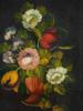 STILL LIFE OIL PAINTING BY VIRO RUGGERI AND TAPESTRY PIC-2