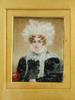 ANTIQUE EUROPEAN MINIATURE PORTRAIT PAINTING PIC-1