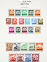 1940S NAZI OCCUPATION ERA STAMPS COLLECTION