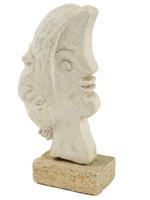 FRENCH SANDSTONE SCULPTURE BY GEORGES BRAQUE