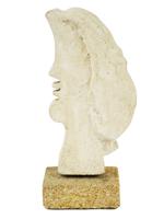 FRENCH SANDSTONE SCULPTURE BY GEORGES BRAQUE