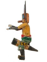 NATIVE AMERICAN HAND CARVED WOODEN HOPI KACHINA DOLL