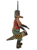 NATIVE AMERICAN HAND CARVED WOODEN HOPI KACHINA DOLL