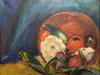 1939 AMERICAN STILL LIFE PAINTING BY BEN BENN PIC-1