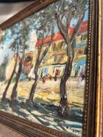 RUSSIAN PAINTING BY PYOTR KONCHALOVSKY FRENCH TOWN