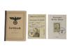 WWII ERA NAZI GERMAN ID DOCUMENTS AND PAYBOOK PIC-0