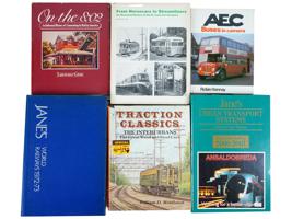 VINTAGE BOOKS ABOUT PUBLIC TRANSPORT AND RAILROAD