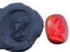 ANCIENT ROMAN CARVED CARNELIAN INTAGLIO SEAL PIC-0