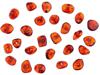 GROUP OF 26 NATURAL AMBER BEADS FOR NECKLACE PIC-0