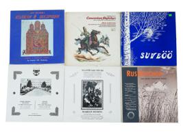 18 RUSSIAN UKRAINIAN BALTIC CANADIAN LP MUSIC RECORDS