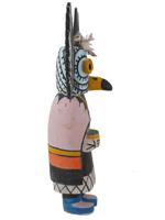 NATIVE AMERICAN KACHINA HOPI HAND CARVED WOOD DOLL