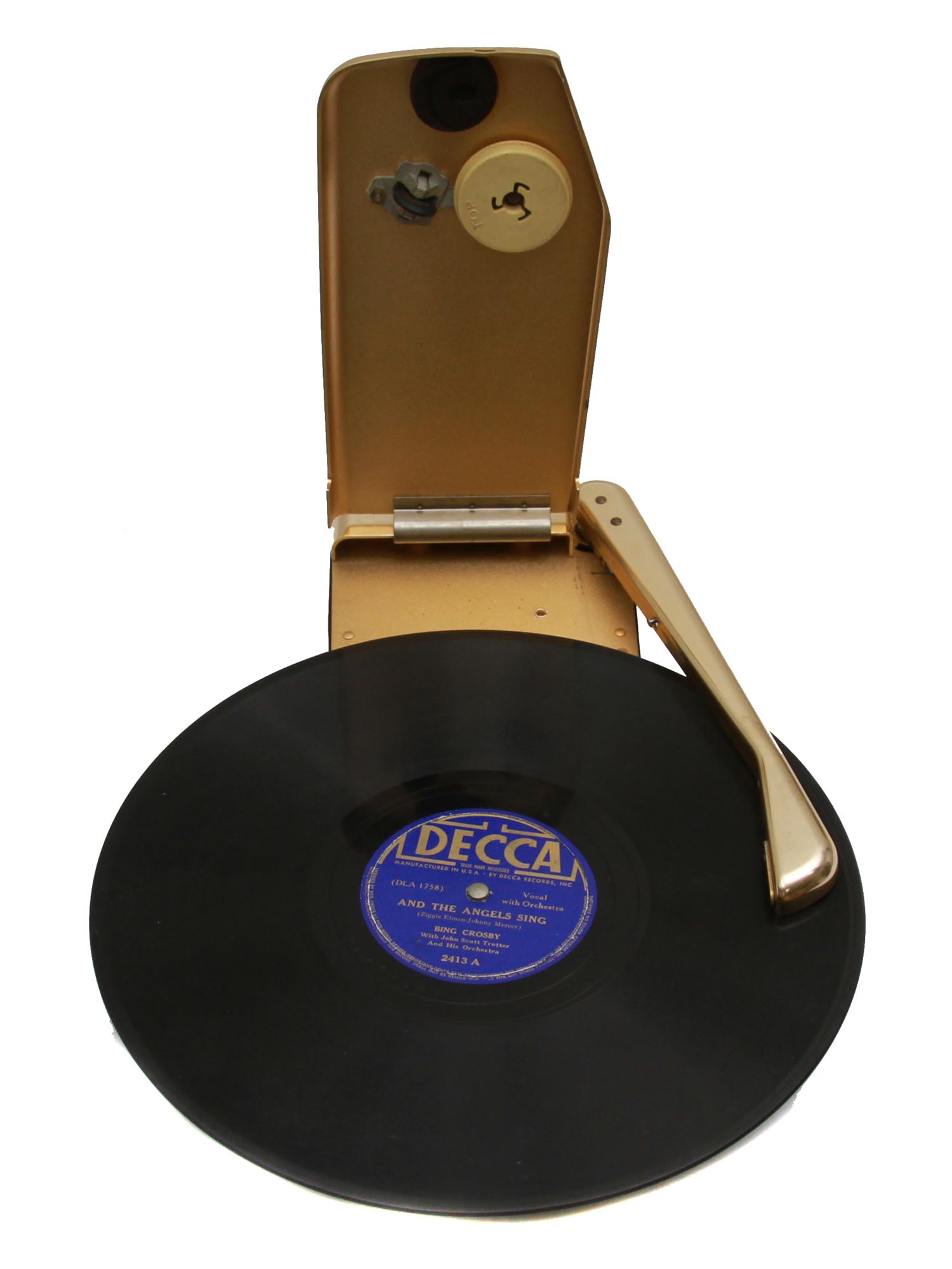 Lot 385 | A VINTAGE WONDERGRAM MINIATURE RECORD PLAYER