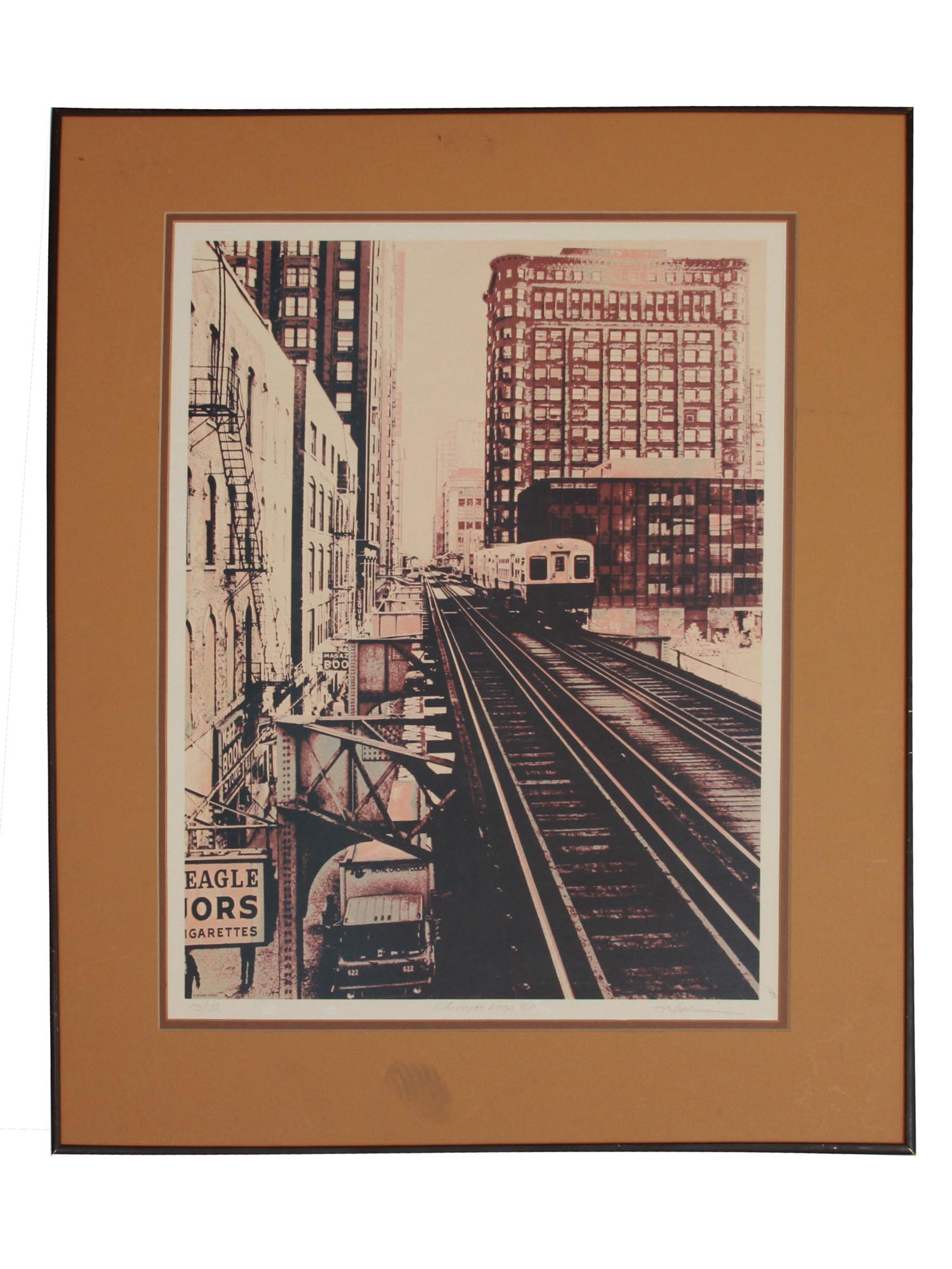 CHICAGO LOOP PHOTO PRINT BY RICHARD NEARING PIC-0