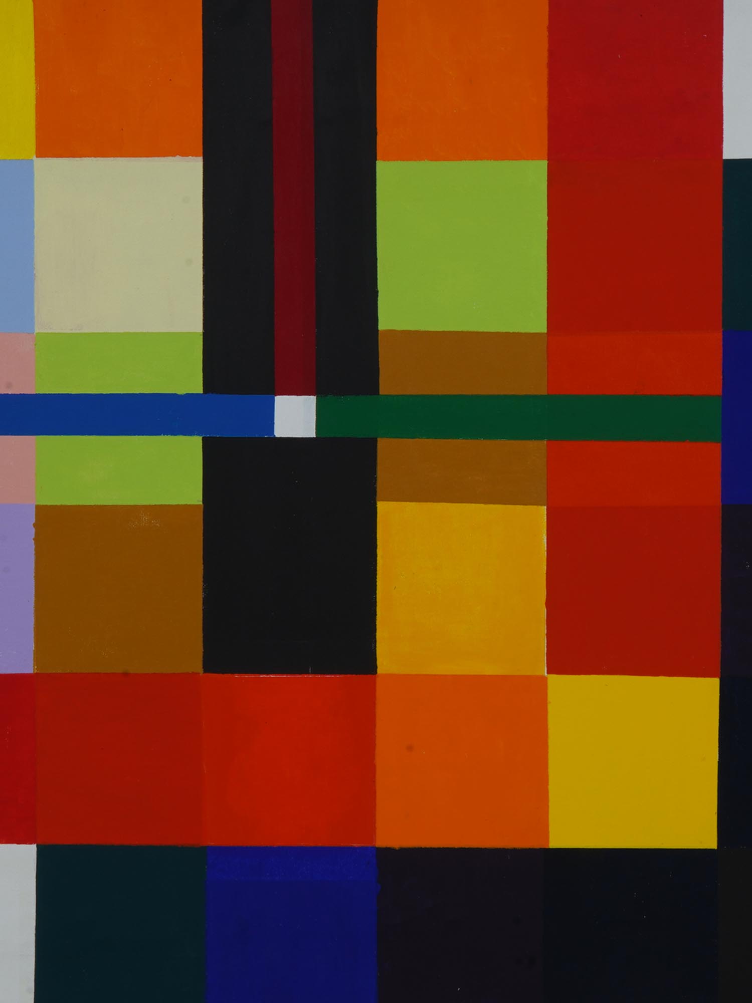 ITALIAN ABSTRACT OIL PAINTING BY RAFFAELE DRAGANI PIC-1