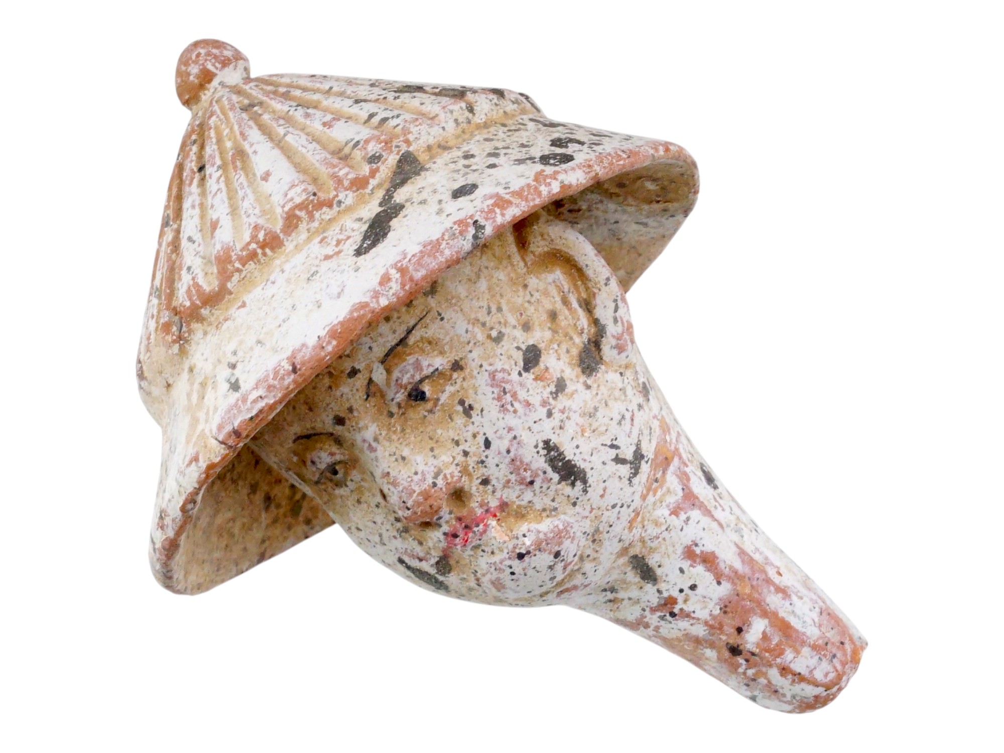 20TH C CHINESE TANG MANNER HORSE RIDER POTTERY STATUE PIC-9