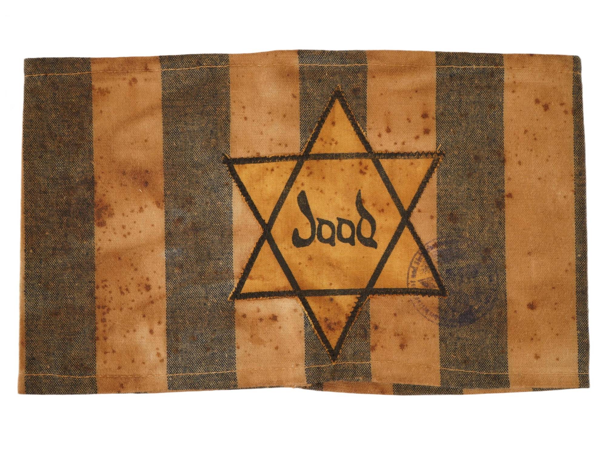 WWII NAZI GERMAN CONCENTRATION CAMP PRISONER ARMBANDS PIC-5