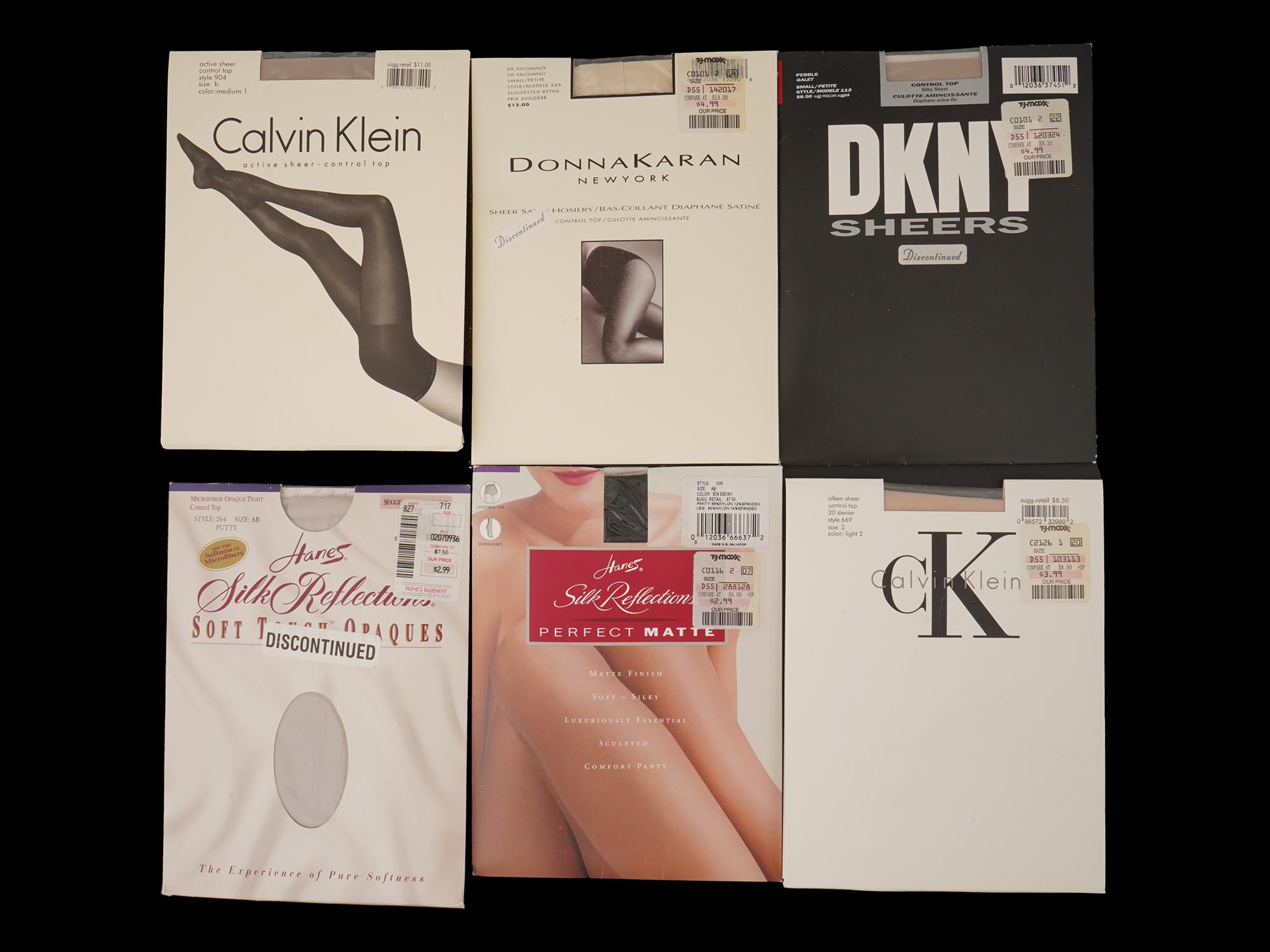 LARGE COLLECTION OF ASSORTED CK GIVENCHY TIGHTS IOB PIC-3