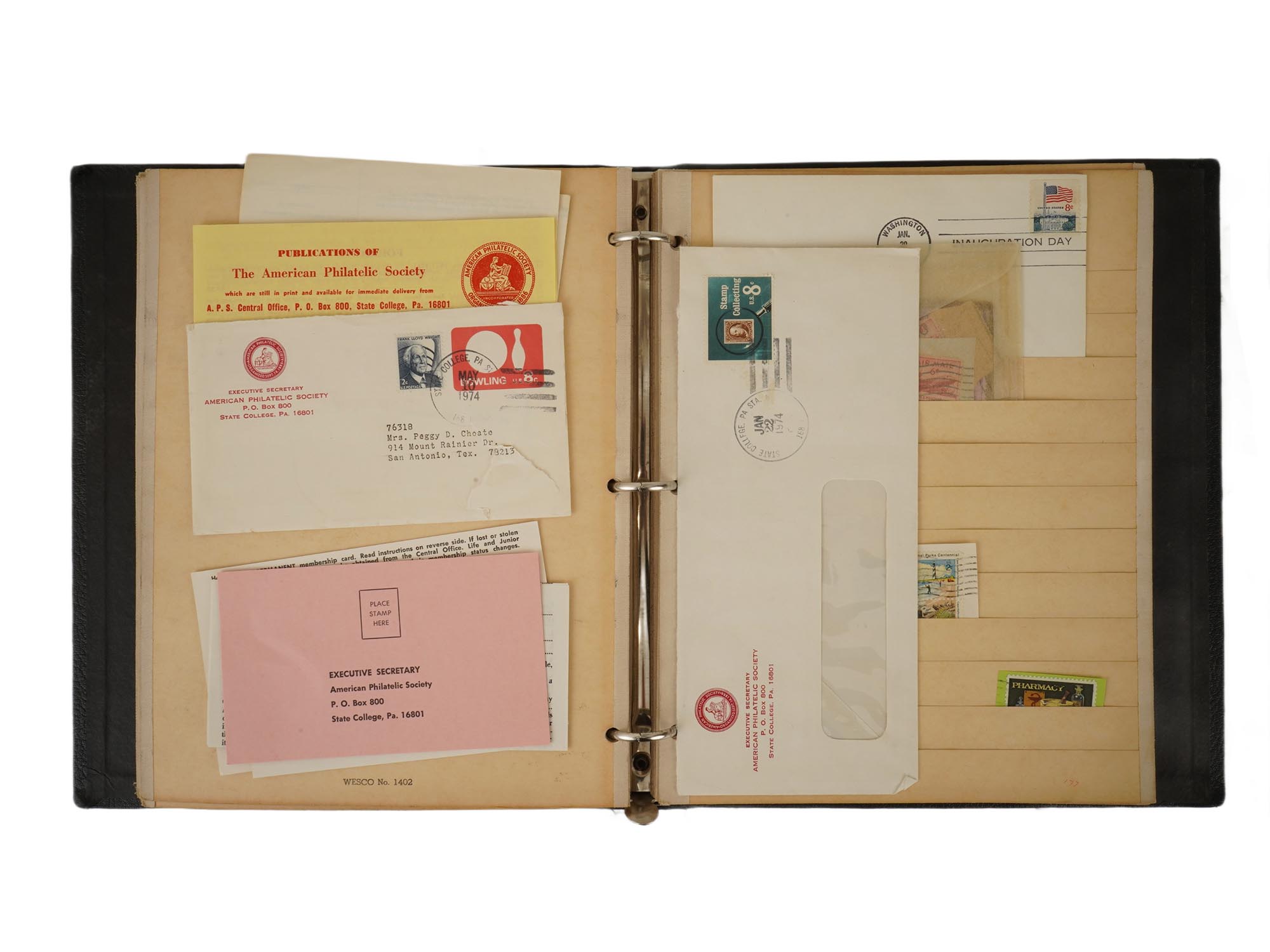 ALBUM OF ASSORTED VINTAGE POSTAGE STAMPS AND FDC SETS PIC-7