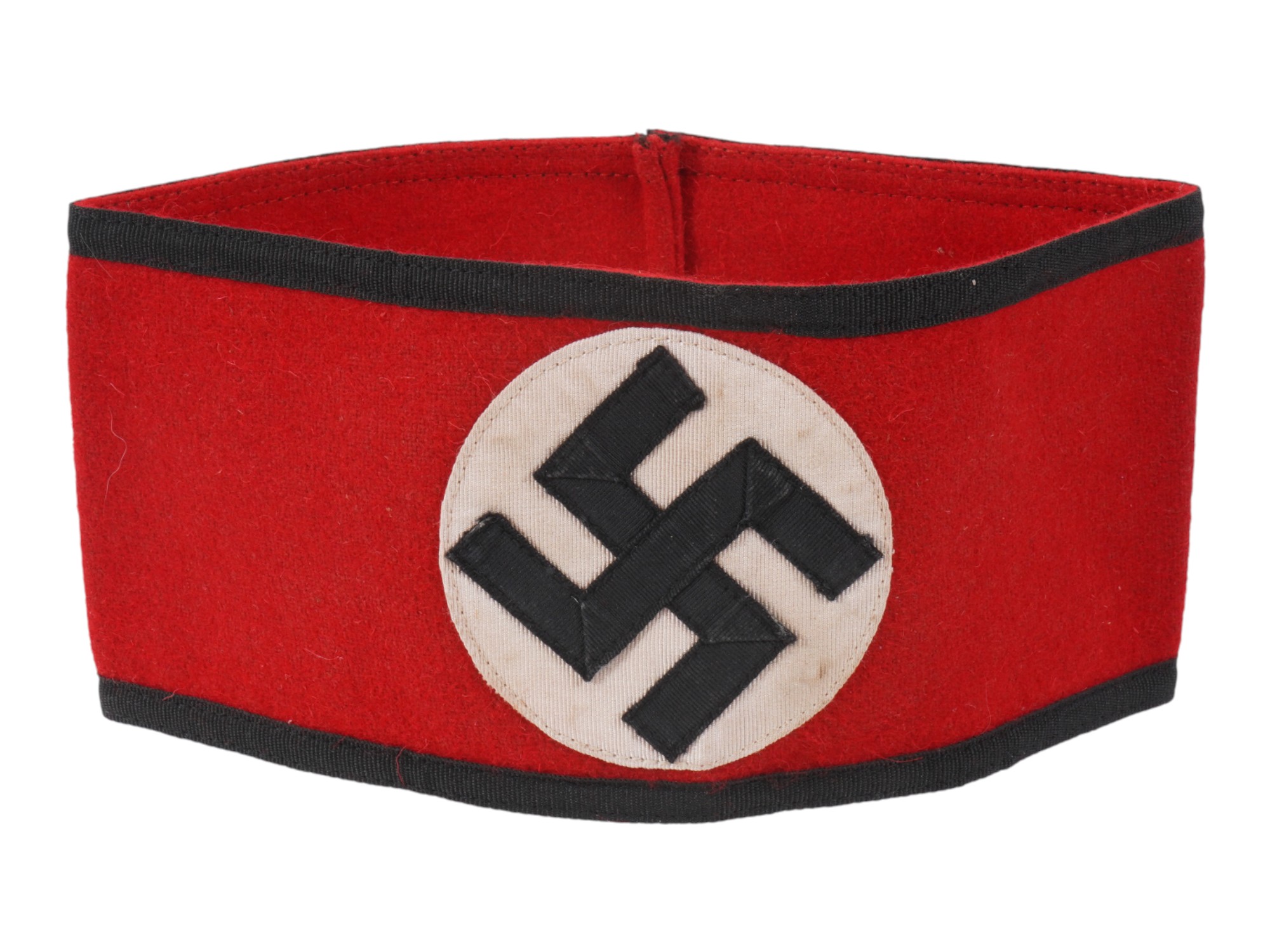 GERMAN WWII TYPE THIRD REICH TYPE SS ARMBAND PIC-