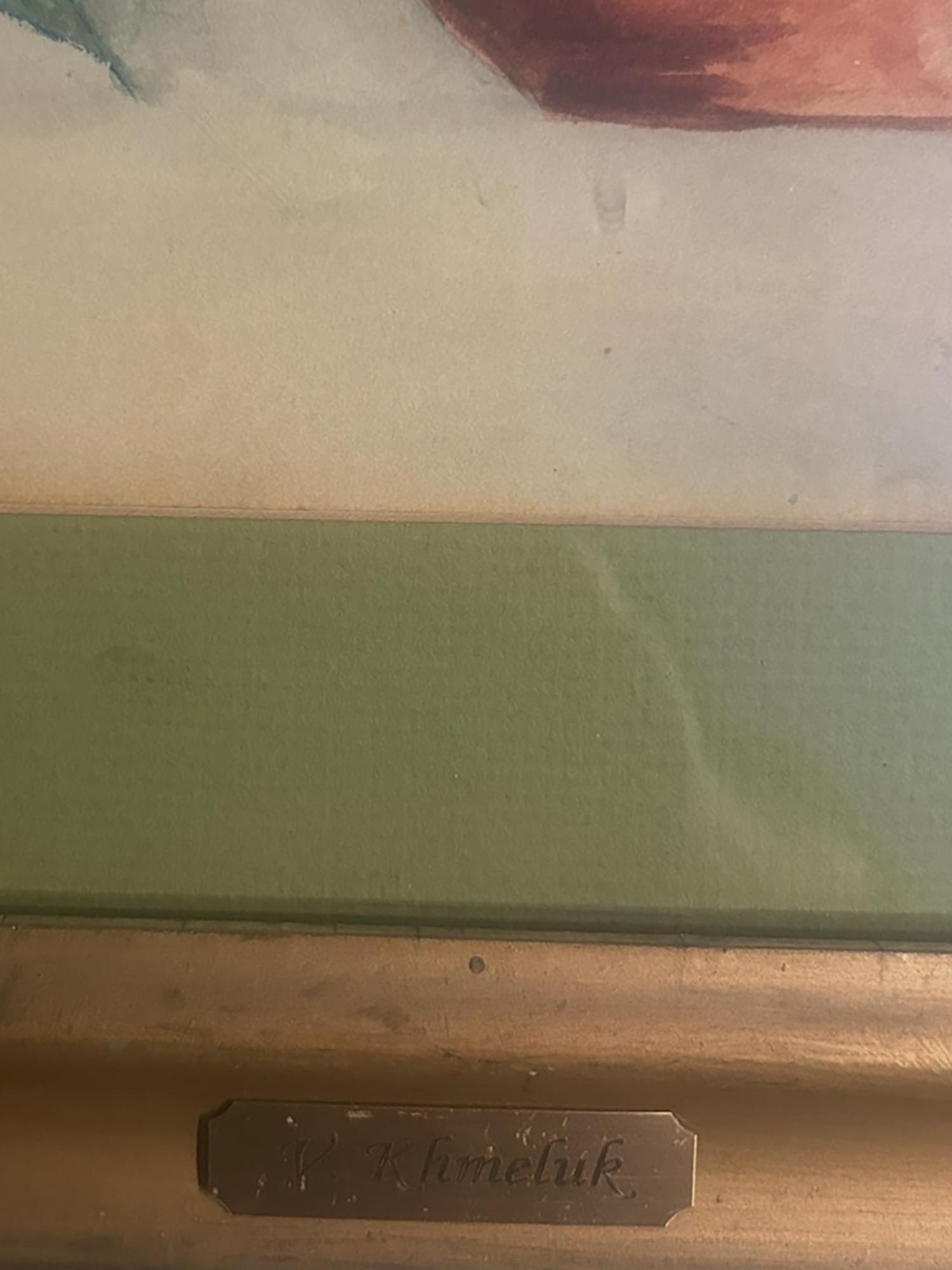 UKRAINIAN WATERCOLOR PAINTING BY VASYL KHMELUK PIC-4