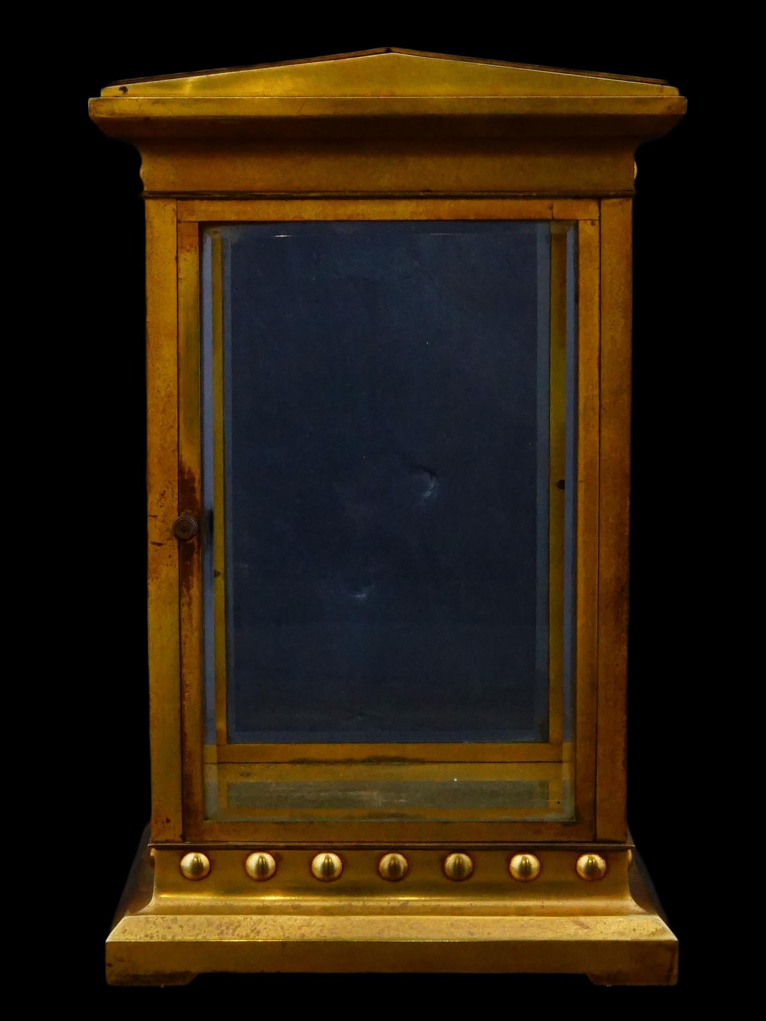 FRENCH ART DECO MANNER GILT BRONZE CABINET DISPLAY PIC-4