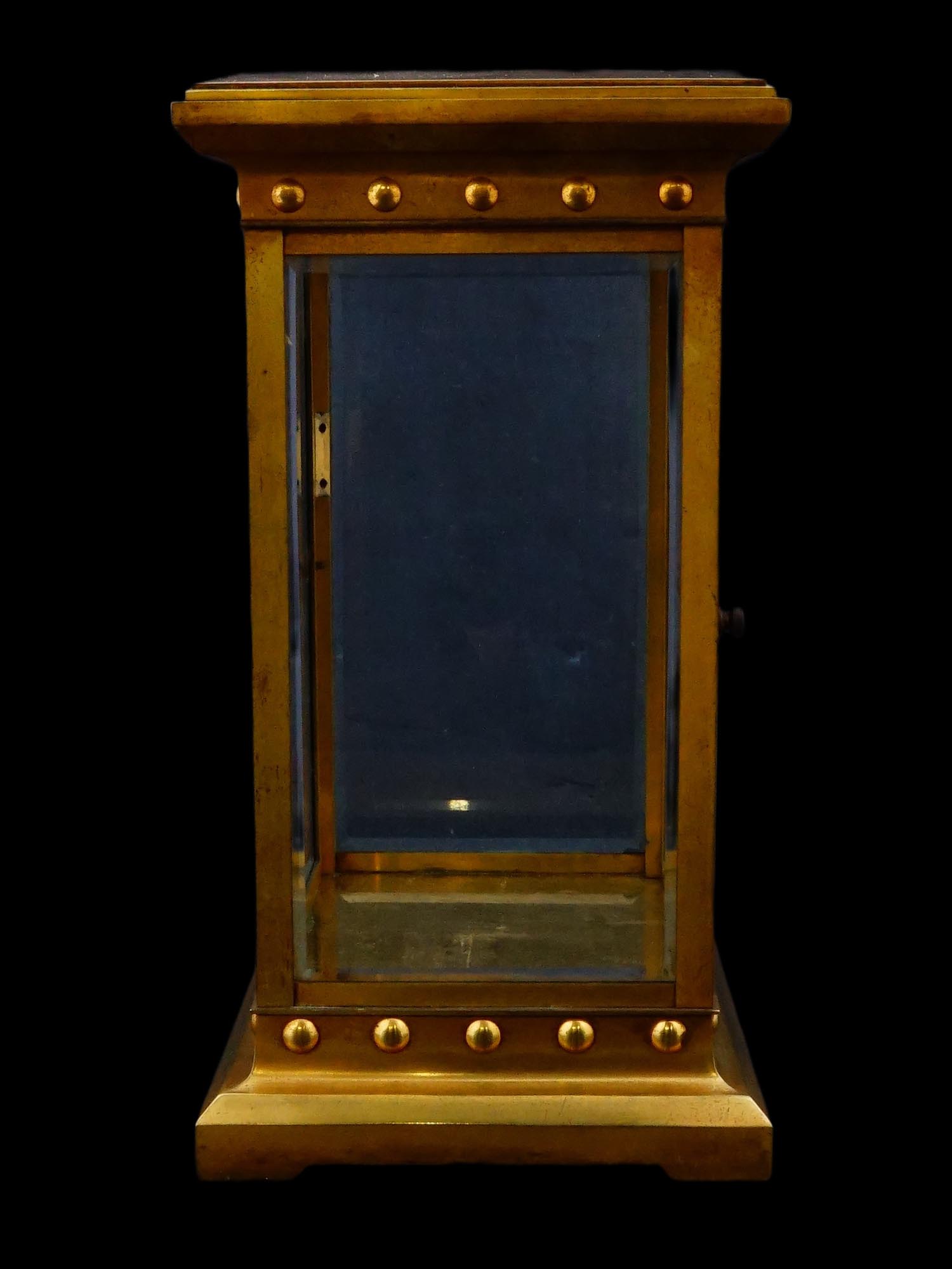 FRENCH ART DECO MANNER GILT BRONZE CABINET DISPLAY PIC-5