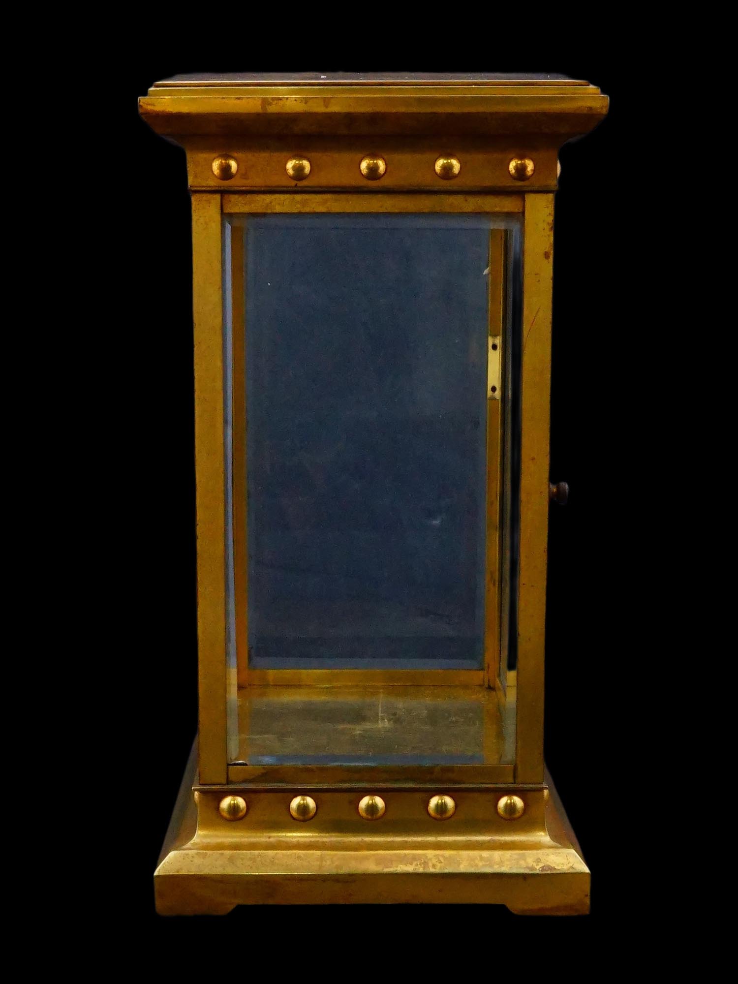 FRENCH ART DECO MANNER GILT BRONZE CABINET DISPLAY PIC-3