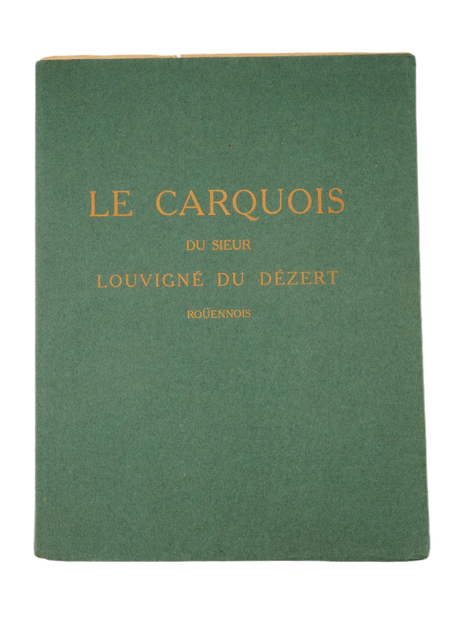 RARE ANTIQUE FRENCH BOOK BY FERNAND FLEURET 1923 PIC-